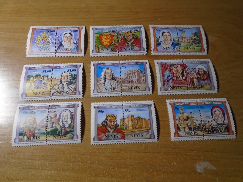 Nevis  #  258-66  MNH