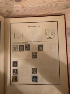 Modern Stamp Album Circa 1921