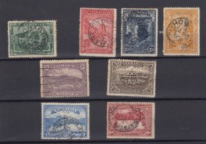 Tasmania QV 1900 Set To 6d SG229/236 Fine Used BP9779