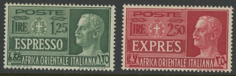 Italian East Africa E1-2 * mint hinged (2302 3)