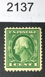 US STAMPS # 498 MINT OG H CAT. $ LOT #2137