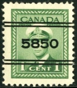 CANADA #249, USED PRE CANCEL, 1942, CAN217