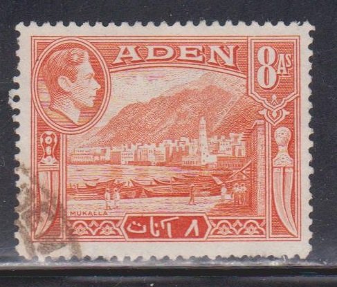 ADEN Scott # 23 Used - KGVI & View Of Mukalla