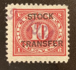 AlexStamps UNITED STATES #RD5 VF Used 