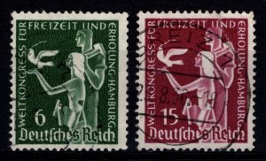 Germany 1936 International Recreational Congress, Set [Used]