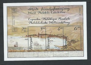 Faroe Islands sheetlet  mnh sc 148