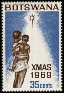 Botswana 57 - Mint-NH - 35c Christmas / Star (1969)