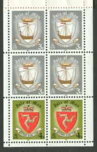 Great Britain-Isle Man # 146a,190a Complete Bklt  Mint NH