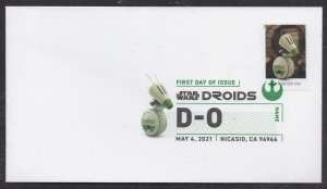 US 5576 Star Wars Droids D-O DCP FDC 2021