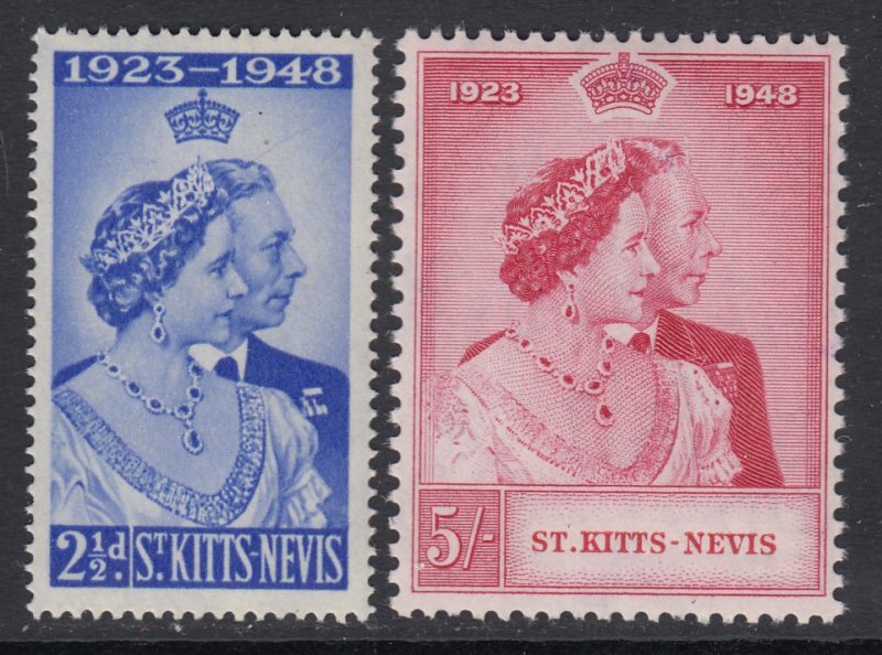 St. Kitts-Nevis, Sc 93-94 (SG 80-81), MNH