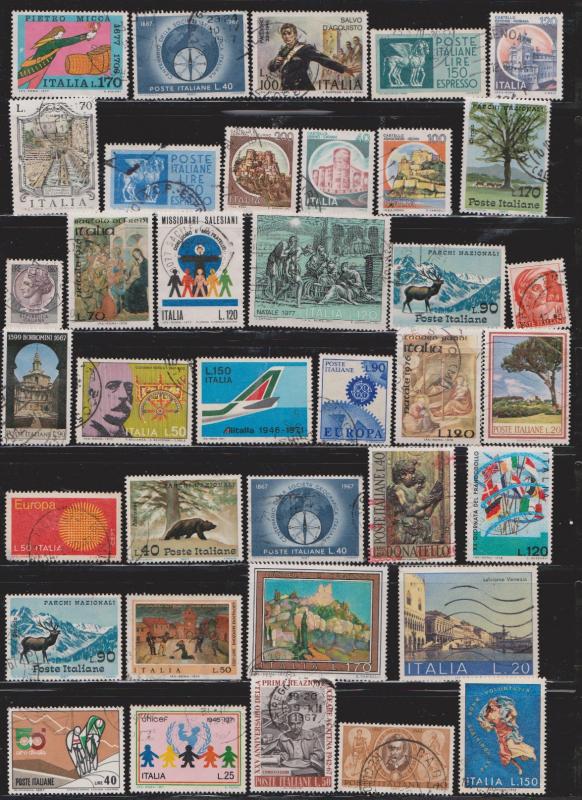 ITALY - Stockpage Of Used Issues #2 - Nice Stamps