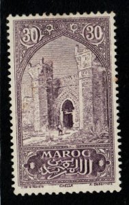 French Morocco Scott 63 MH* City Gate at Chella stamp