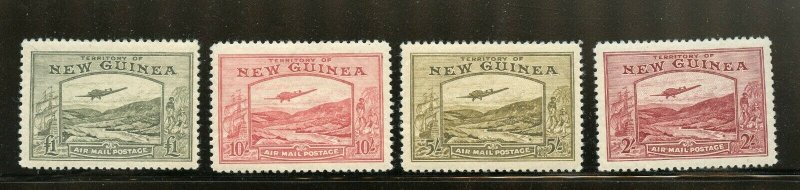 NEW GUINEA BULOLO GOLDFIELDS SCOTT # C46/59 VF MINT NEVER HINGED ORIGINAL GUM 