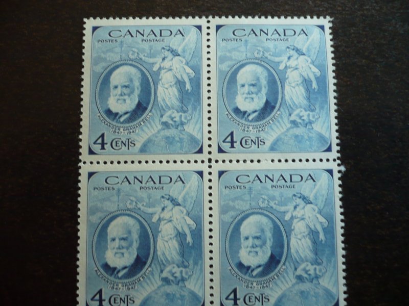 Canada - Mint Block of 4 - Alexander Graham Bell Issue