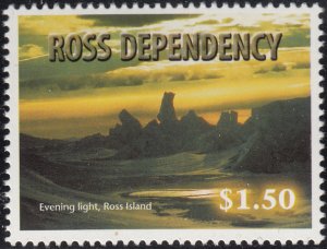 Ross Dependency 1999 MNH Sc L59 $1.50 Evening light, Ross Island