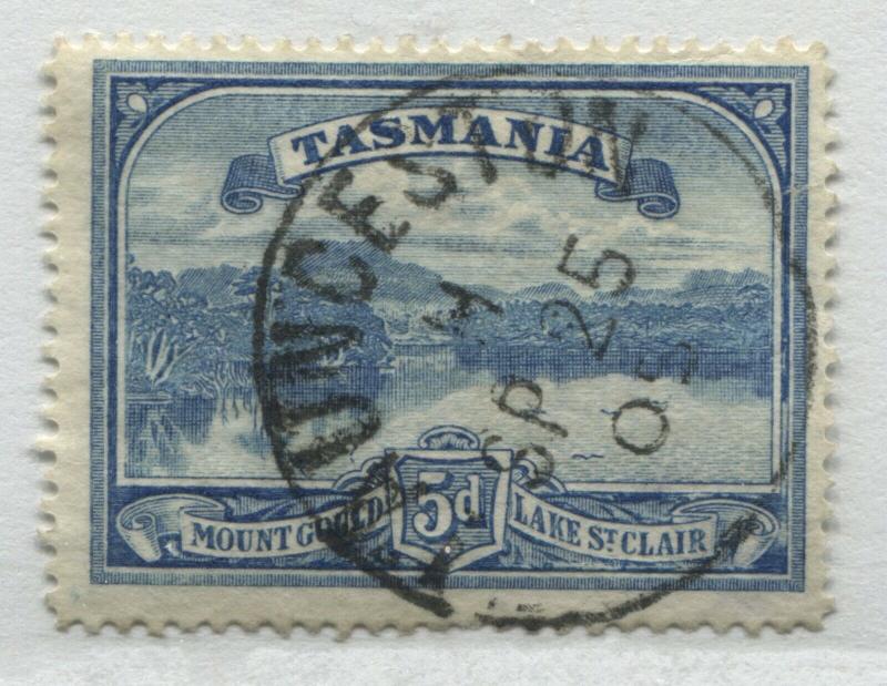 Tasmania 1899 Scenic Views 5d Launceston Sept 25th 1905 CDS used