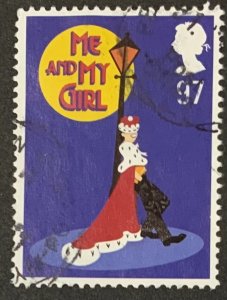 GREAT BRITAIN 2011 MUSICALS 97p ‘ME AND MY GIRL’ SG3150 FINE  USED