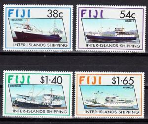 Fiji Scott 661-664 Mint NH (Catalog Value $18.00)