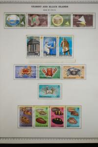 Gilbert & Ellice Rather Complete 1960 - 1970's Stamp Collection