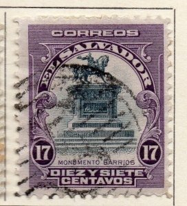 El Salvador 1912 Early Issue Fine Used 17c. 111311