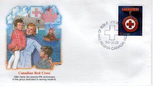 CANADIAN RED CROSS,   1984  FDC16251