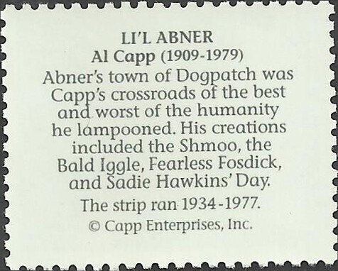 # 3000q MINT NEVER HINGED ( MNH ) LI''L ABNER'