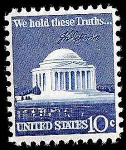 # 1510 MINT NEVER HINGED JEFFERSON MEMORIAL
