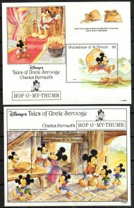 Saint Vincent Grenadines Stamp 976-977  - Disney's Hop O' My Thumb