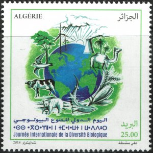 Algeria #1752  MNH - Biological Diversity Day (2018)