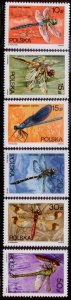 Poland 1988 SC# 2841-6 Insects MNH-OG CH3