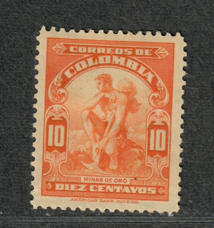 Colombia Sc#439 M/H/VF, Cv. $25