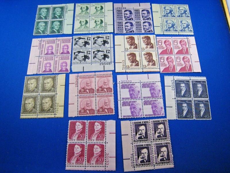 U.S. STAMPS FOR COLLECTORS - SCOTT #1278//1294 - PBs4   MNH   (kb1278)