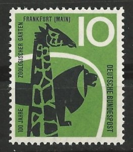 Germany # 784  Frankfurt Zoo Centenary   (1)  Mint NH