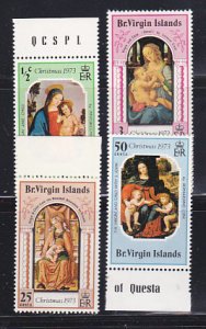 Virgin Islands 262-265 Set MNH Christmas