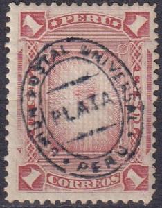 Peru #37 F-VF Unused CV $70.00 (A18330)