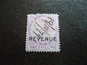 Stamps - Dominica - Scott# 9 - Used Part Set of 1 Stamp - Revenue