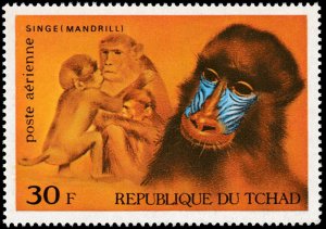 Chad 1972 Imperf. Mammals 1972 Complete No. 522-527 Bl A37-E37 / 38-