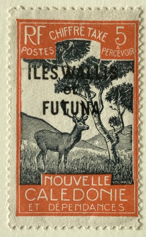 AlexStamps WALLIS AND FUTUNA #J13 FVF Mint 