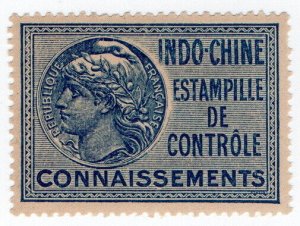 (I.B) France Colonial Revenue : Indo-China Connaissements (control)