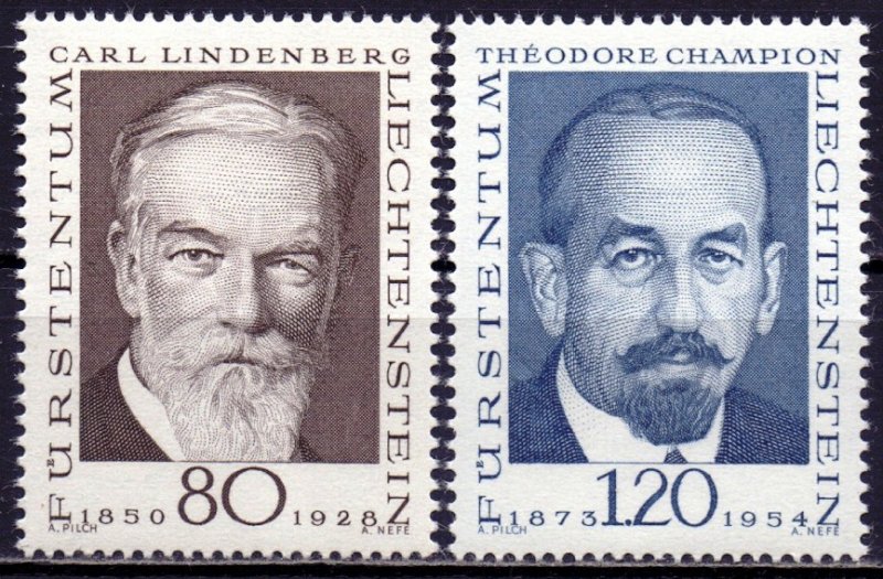 Liechtenstein. 1969. 512-13. Philatelists. MNH.