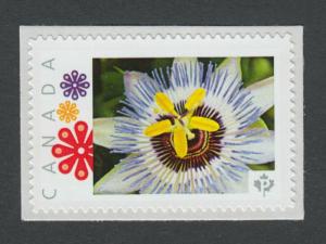 PASSION FLOWER =  Picture Postage stamp  MNH Canada 2014 [p8fL3/1]