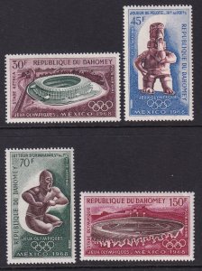 Dahomey C85-C88 Summer Oympics MNH VF