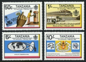 Tanzania 221-224,MNH.Michel 217-220. Post & Telecommunications Department,1983.