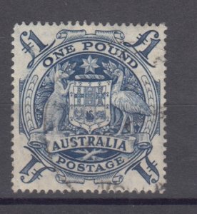 J38794, jlstamps, 1949-50 australia part of set used #220 arms