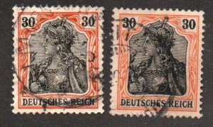 Germany 86-86a Used