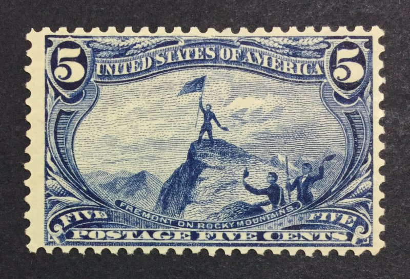 MOMEN: US STAMPS #288 MINT OG H LOT #43133