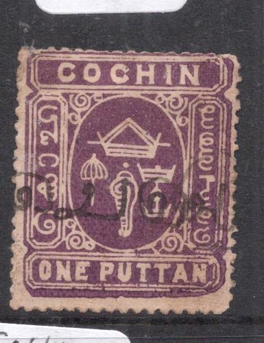 India Cochin SG 9 VFU (1dkk)