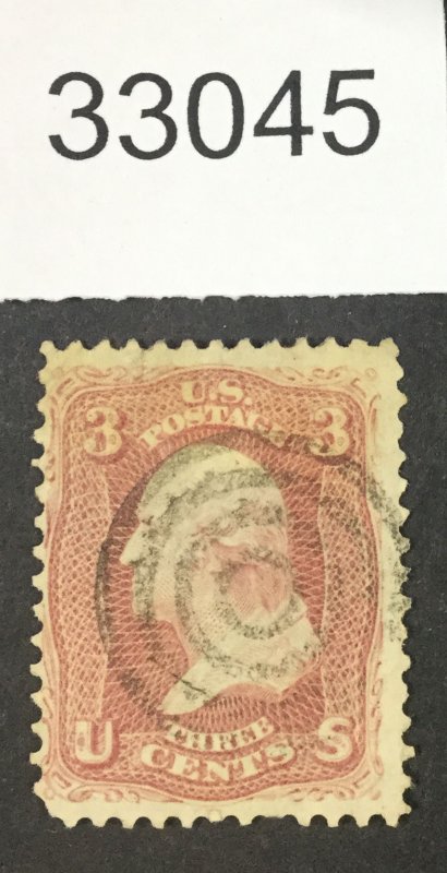 US STAMPS  #65 USED LOT #33045