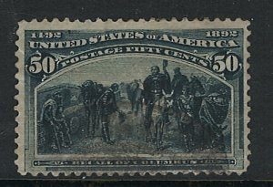 US Scott 240 MNH has Thin