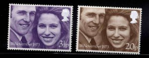 GREAT BRITAIN Scott 707-708 MNH**  stamp set